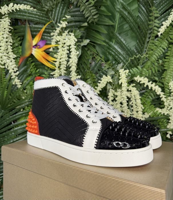 Christian Louboutin High Spikes Orange