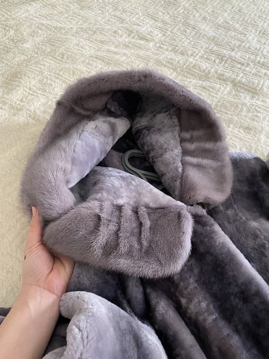 Шуба мутон новый