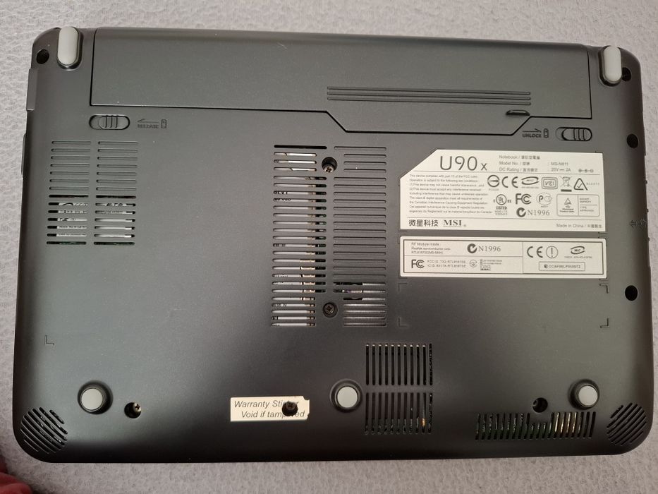 MSI wind u90x мини компютър