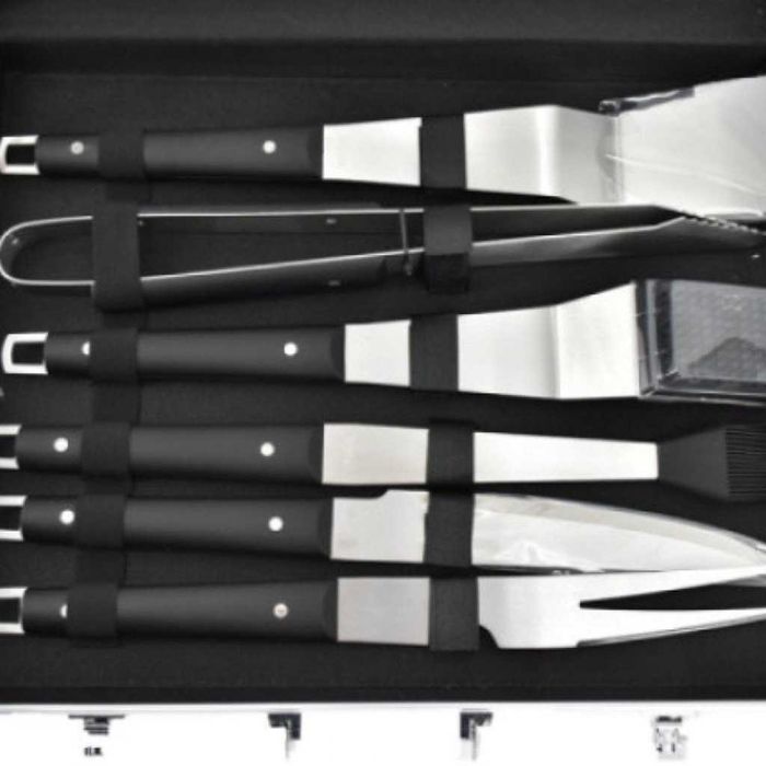 Комплект за барбекю 6 в 1 + подарък ръкавици