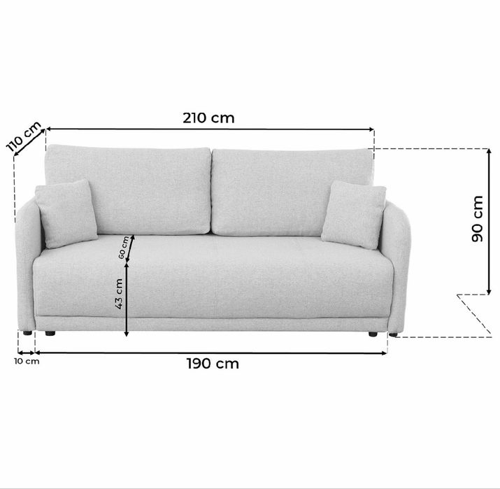 Диван Brianna "S" Neve 13