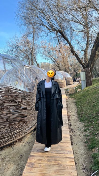 Trench Zara piele ecologica