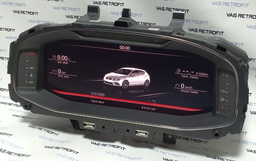 Ceasuri Digitale Plasma SEAT LEON 5F / ATECA Virtual Cockpit AID