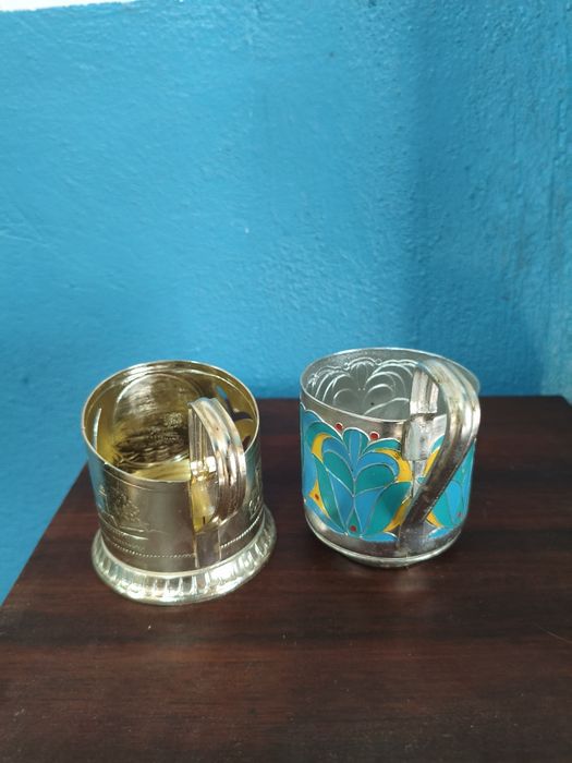 Подстаканники СССР .