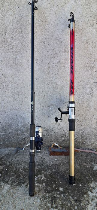 Въдици с макари 2 броя