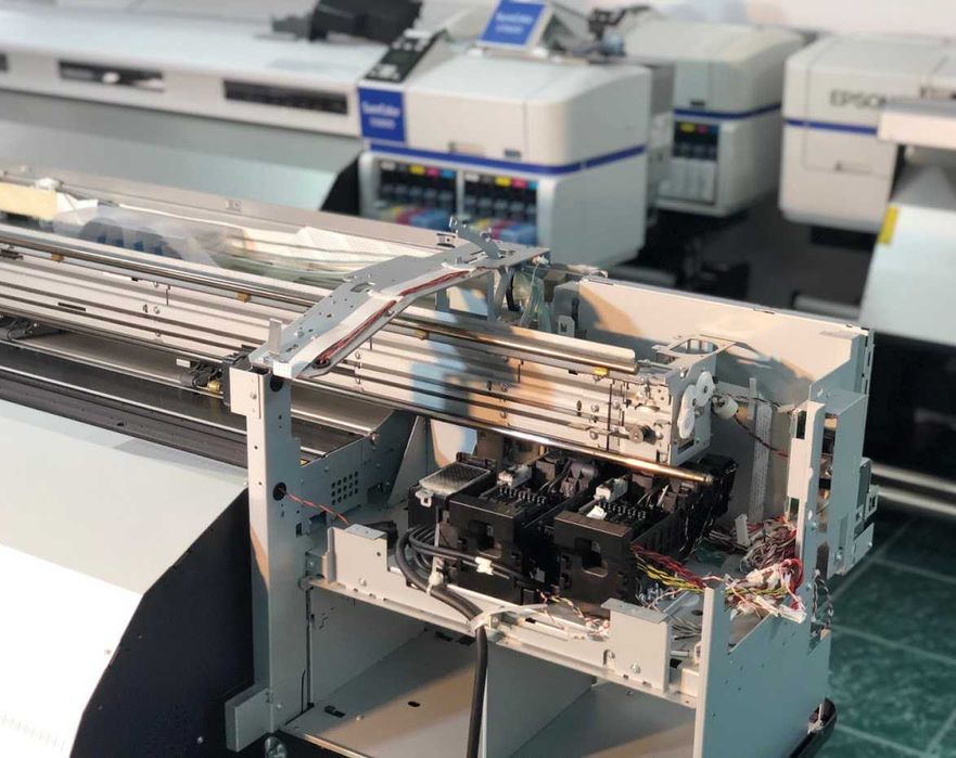 Imprimanta ecosolvent pentru banner, autocolant, tablouri Epson 1.6m