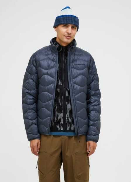 Jacheta geaca puf si pene 48 M 50 L Peak Performance Style Hall