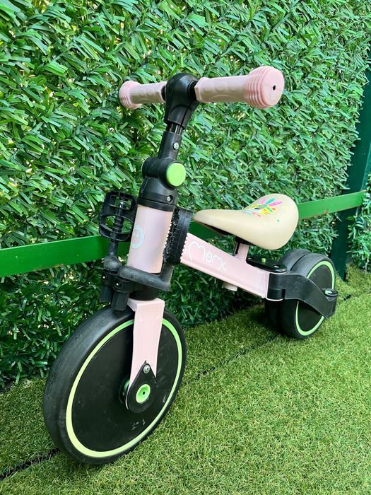 Детско колело 4 в 1 MoMi - Loris, розово