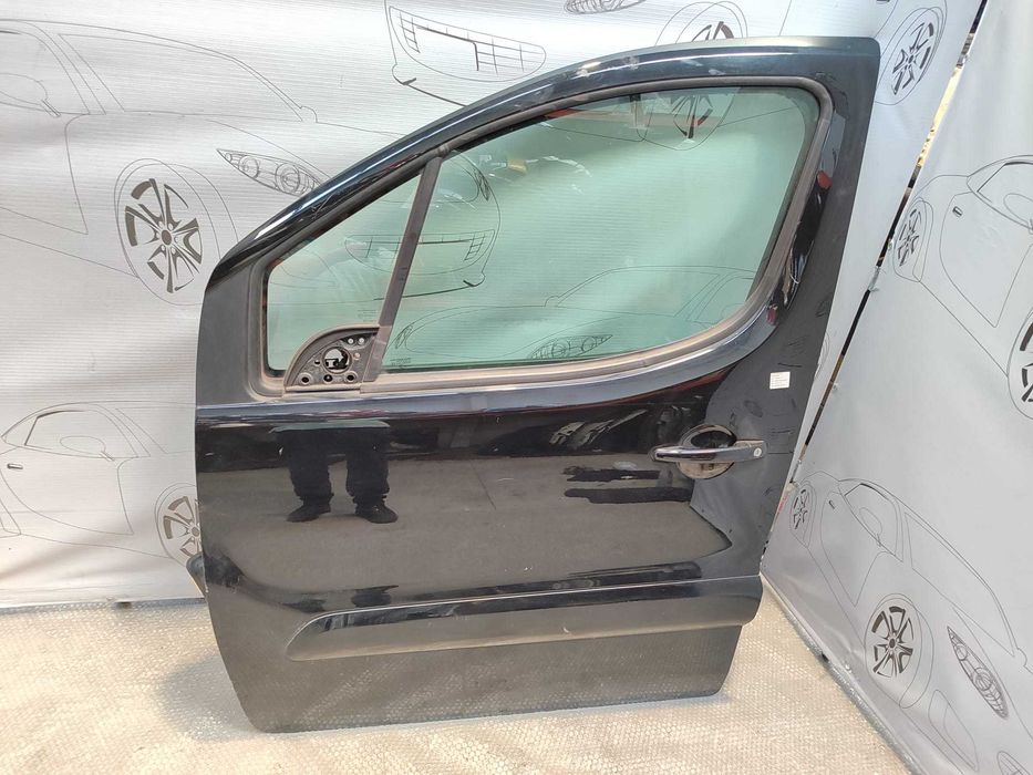 Ușă Față Stânga Citroen Berlingo Comercial / Van Negru Onix Cod Culoare EXY 2018 / [2008-2018] / 9002Z3 (3B)