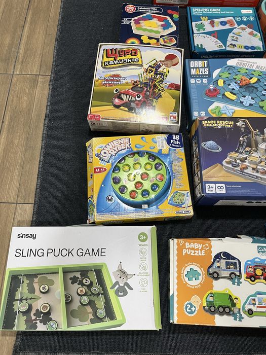 Детски Настолни игри и пъзели