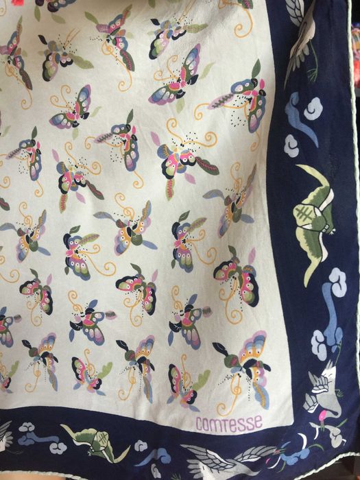 Копринен шал Comtesse Paris