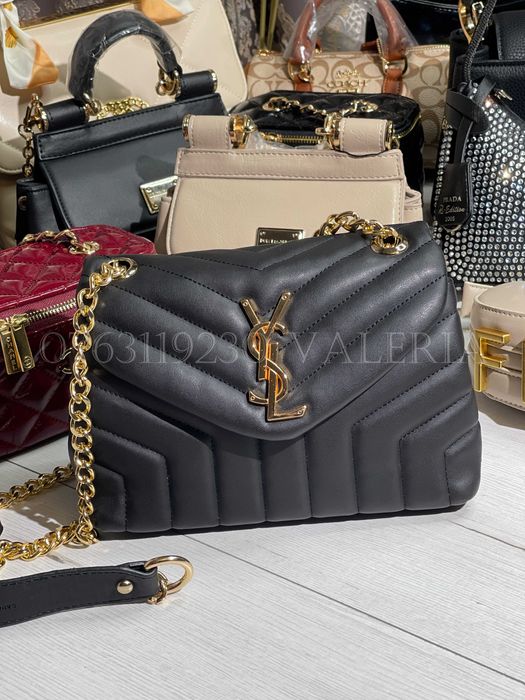 Geanta 1ves $aint Lau4nt - Eco negru/auriu