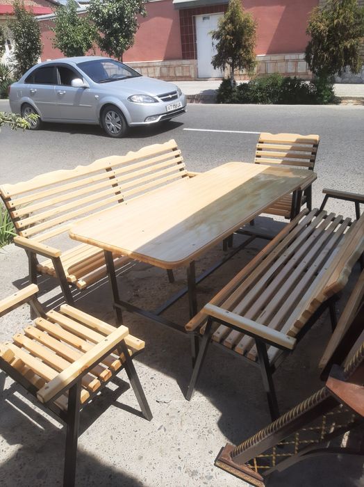 Дачный стол и стул