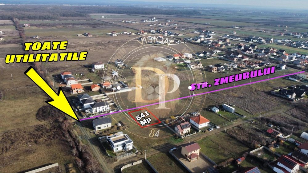 Teren de vanzare pentru duplex cu utilitati Mosnita Veche