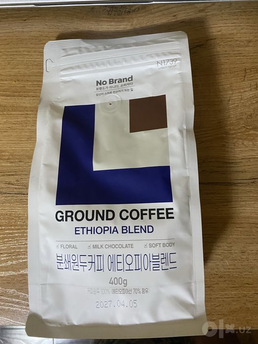 Молотый кофе No Brand Ground Coffee Ethiopia Blend 400 г Кореи