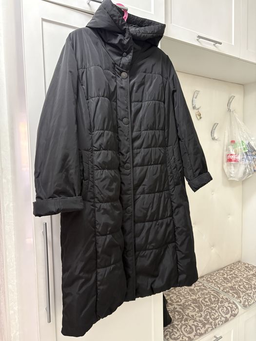 пальто женское с капюшоном