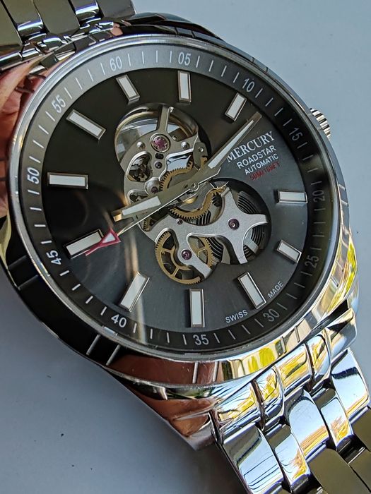 Ceas Mercury Road star Automatic Skeleton 42 mm Nou-Nepurtat!
