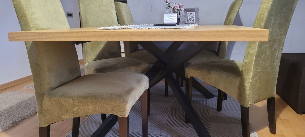 Set masa living cu 6 scaune