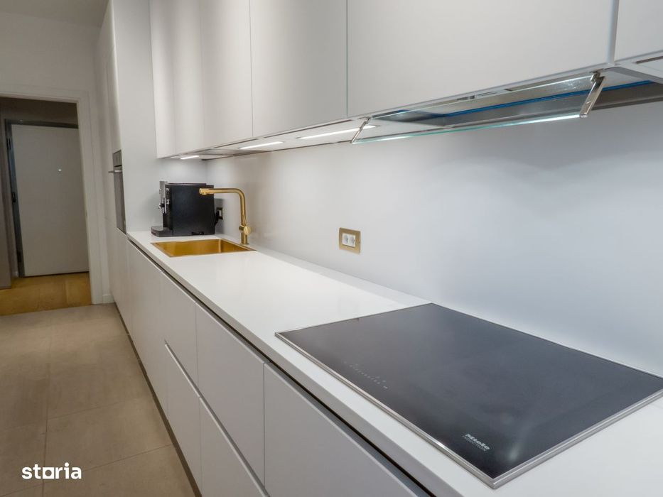 Herastrau Complex Sale Apartament 3 Camere Mobilat Lux Loc Parcare — fotografia 3