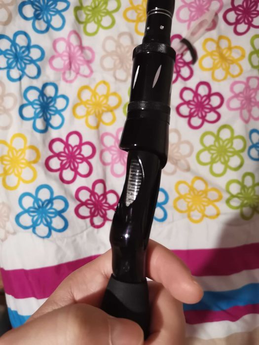 Телескопична, карбонова, спининг пръчка