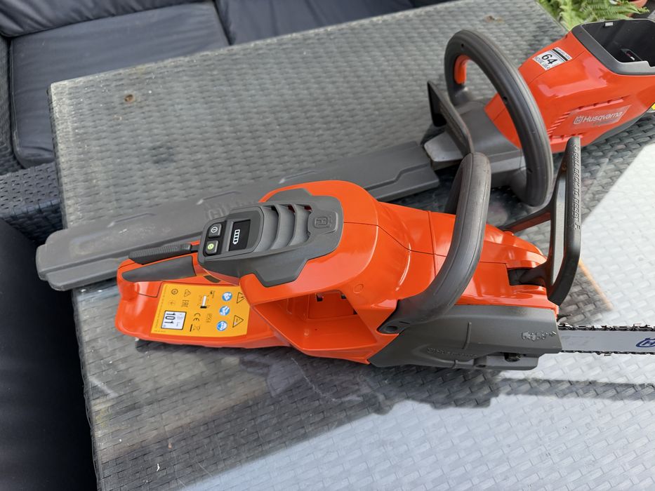 Drujba Husqvarna + Foarfeca gard viu Husqvarna
