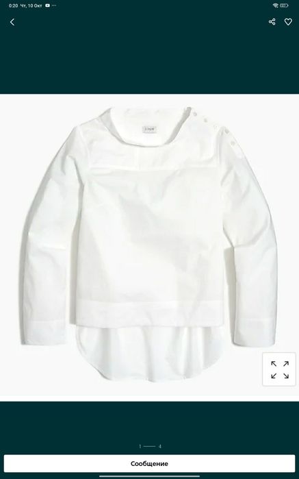 Jcrew кофта 44 - 46 из сша