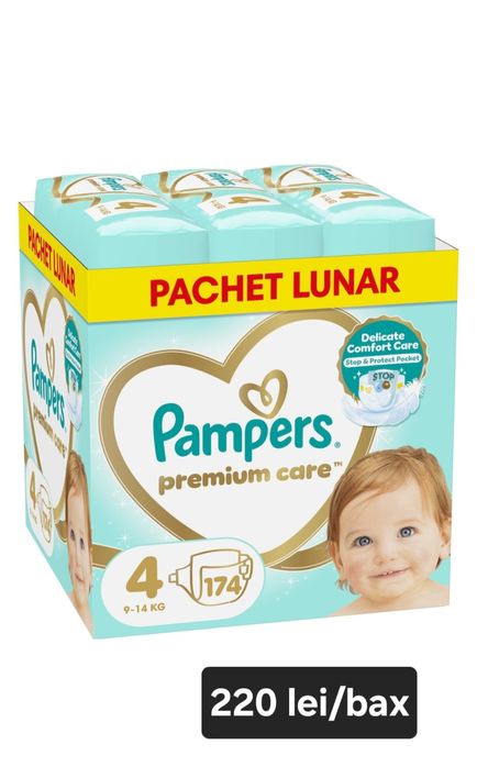 Pampers premium care marimea 2,3,4,5 si 6