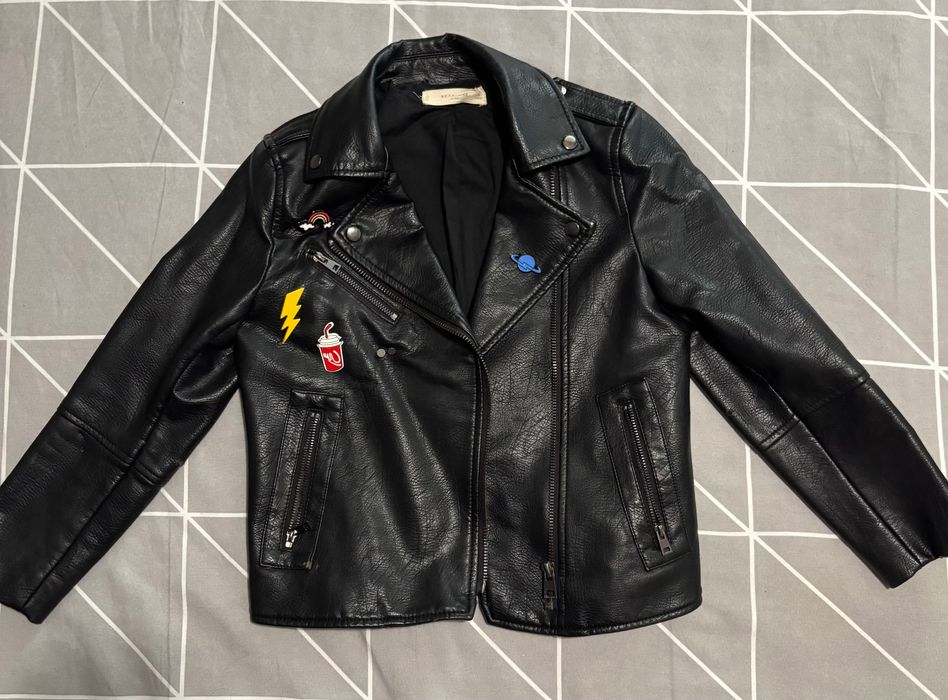 Кожено яке MANGO KIDS