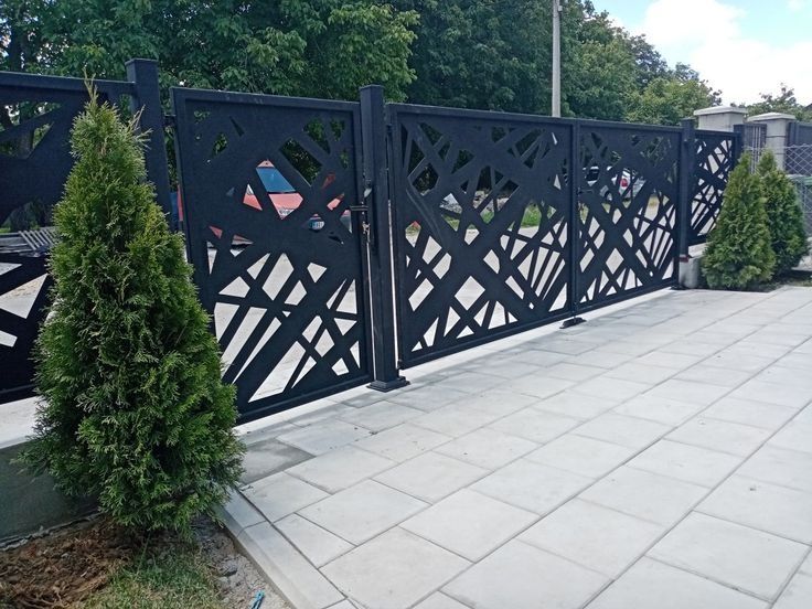 Porți tablă decupată