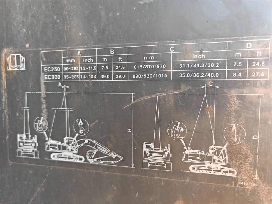 Excavator Volvo EC300Dl