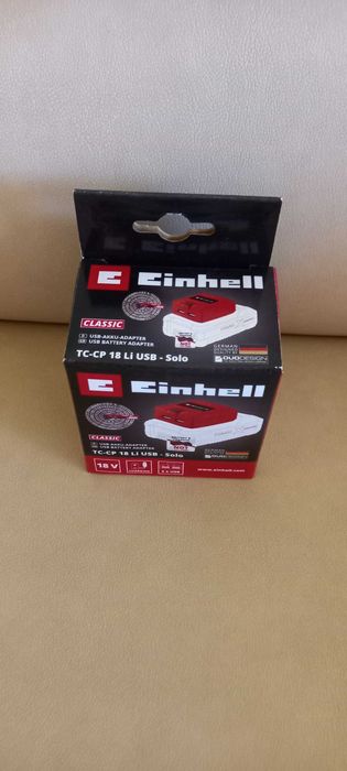 Adaptor Einhell de la acumulatori PXC la USB.  Nou.