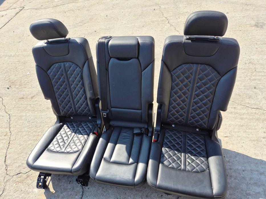 Interior S Line Audi SQ7 4M 2019 cu incalzire scaune scoica