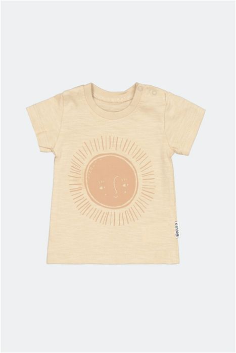 Necixs, Set 3 piese, unisex, bumbac, Bej