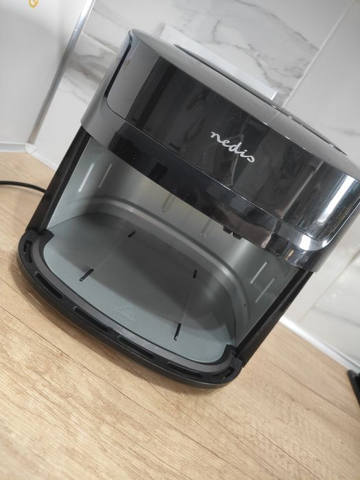 AirFryer/ Friteuza, Nedis, Aer cald, 7, 2 l, Temporizator 240 min
