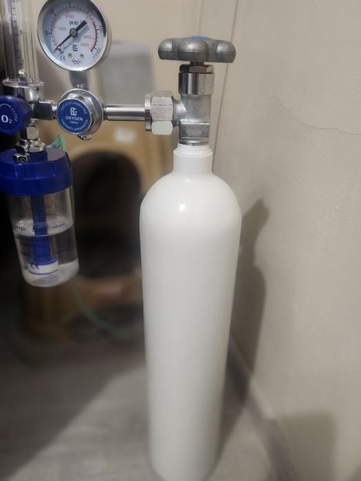 Кислородна туба пълен комплект с резервни маски