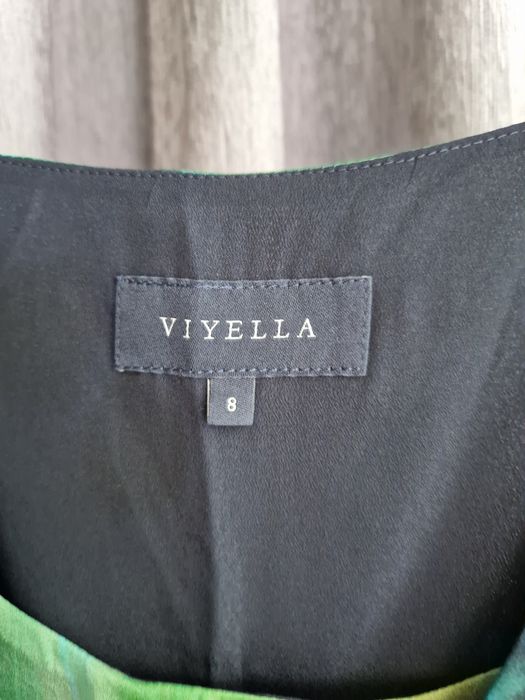 Rochie de lux Viyella, 100% mătase naturala, mărimea 8
