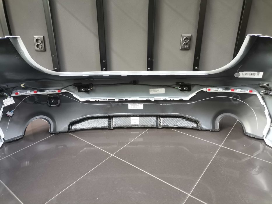 Carbon Задна Броня BMW 4 G22 G23 M пакет БМВ Г22 Г23 Спорт Карбон А32