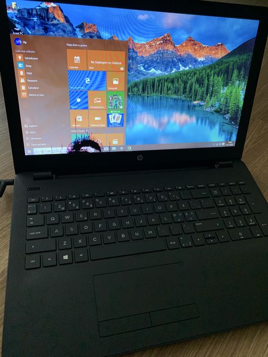 Laptop Hp Slim intel core i3,Display 15,6 led,Windows 10,SSD 130gb mem