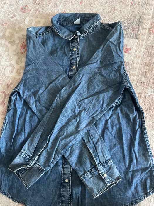 Рубашка джинсовая