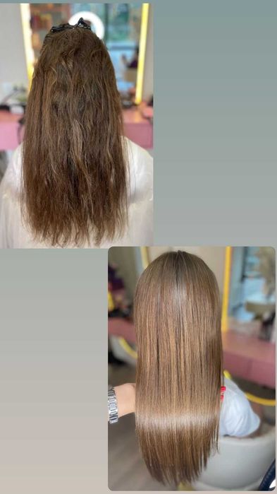 Îndreptarea părului cu Keratina și Hair Botox
