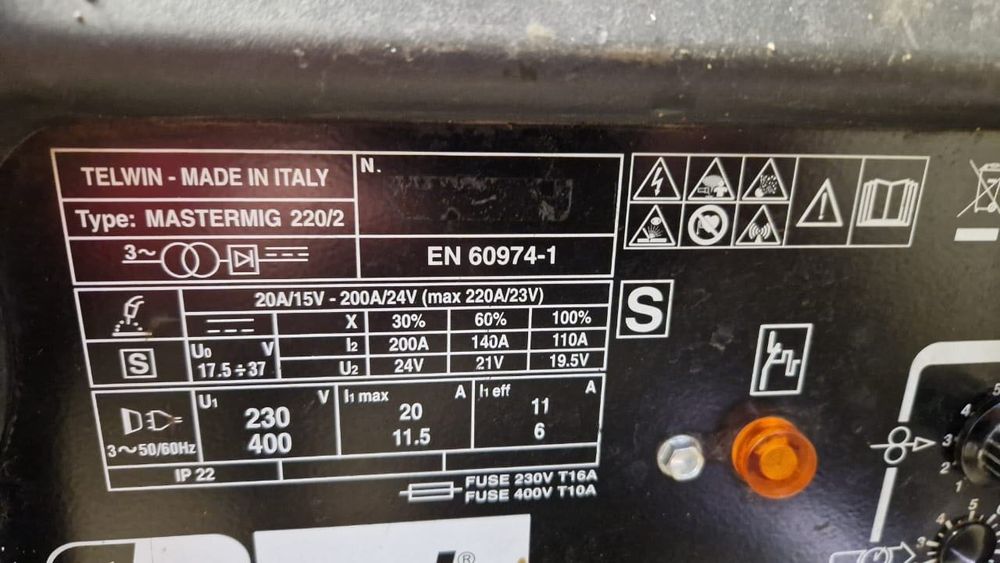 Сварочный полуавтомат Telwin MASTERMIG