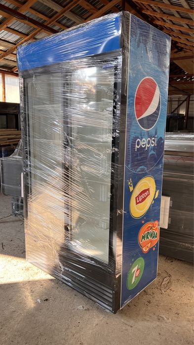 Vitrina frigorifica dubla cu depozitare mare