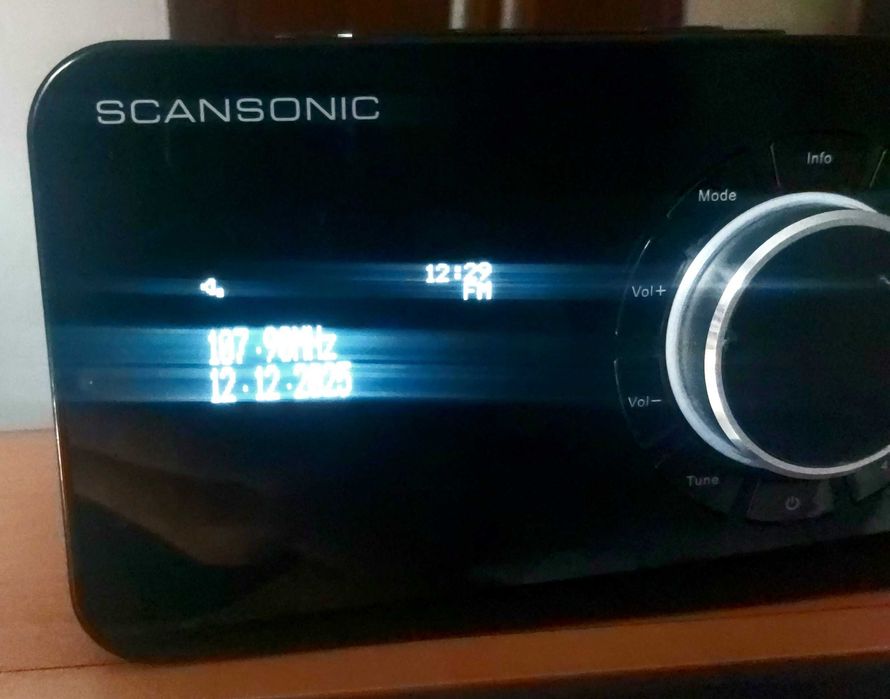 Radio Digital DAB+/FM Scansonic R3 - Sunet Premium & Design Danez
