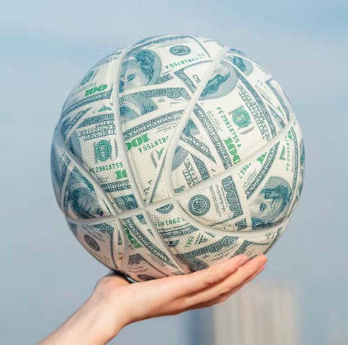 Баскетбольный мяч доллары