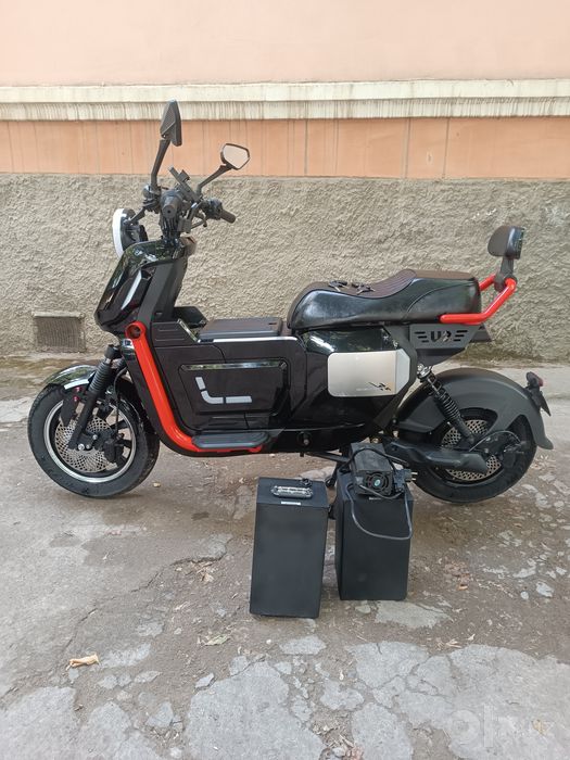 Продаю электровелоскутер U2 Pro 60v 2акб 30ампер литионовый железа фас