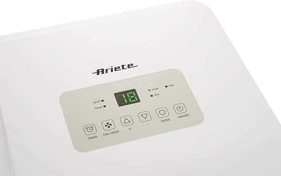 Ariete Polar 10ка, преносим климатик,Изсушител, ен. клас A, Smart WiFi