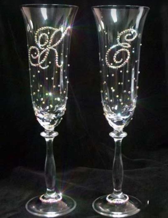 Свадебные фужеры