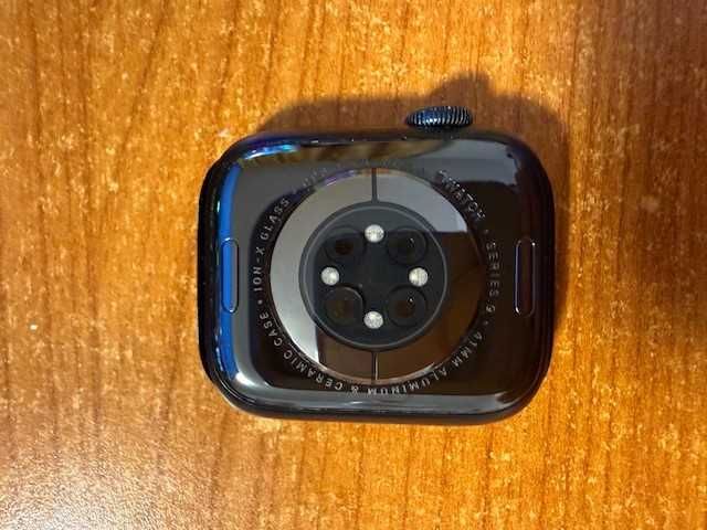 Смарт часовник Apple Watch 9, 41 мм, Midnight Aluminium Case, Midnight Sport Loop (GPS) нова верижка