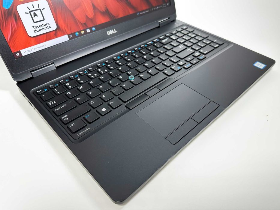 Laptop Dell Latitude 5580 Intel i7 7600U 8 gb ram 256 gb ssd Ecran 15.6 inch Full HD Gama business ultrabook Windows 10/11 Factura si Garantie 1 an