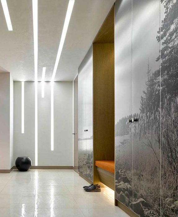 Световая линия профиль для гипсокартона 27мм